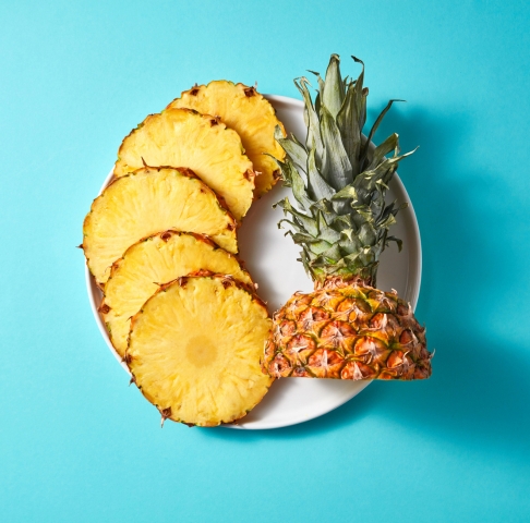 image of a sliced-up pineapple, representing the different components of long-term care costs