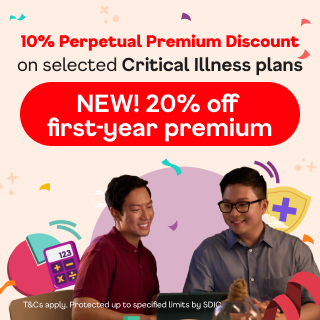 Singlife Comprehensive Critical Illness | Early Stage Coverage | Singlife Singapore